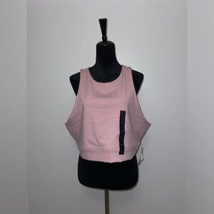 Banana Republic cropped wide arm tank